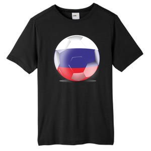 Soccer Ball Country Flag Russia Tall Fusion ChromaSoft Performance T-Shirt