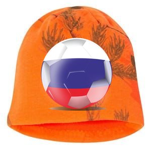 Soccer Ball Country Flag Russia Kati - Camo Knit Beanie