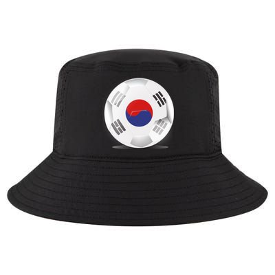 Soccer Ball Country Flag South Korea Cool Comfort Performance Bucket Hat