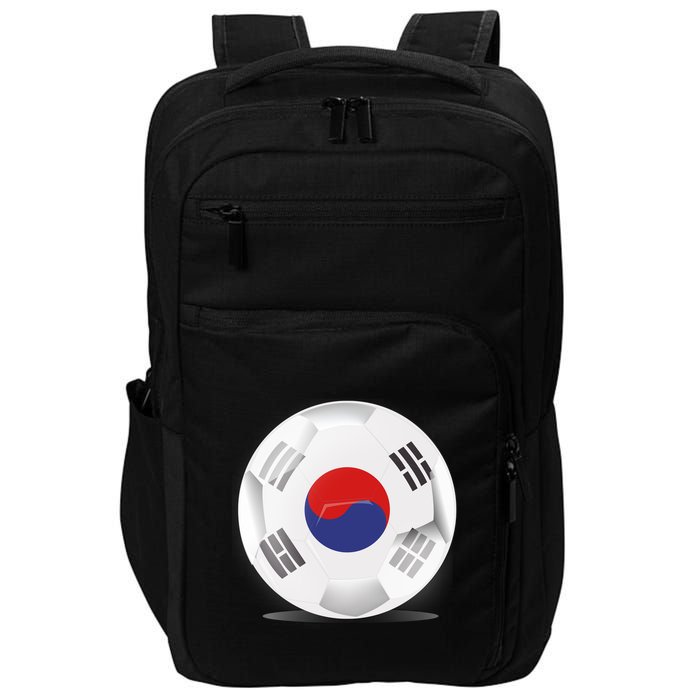 Soccer Ball Country Flag South Korea Impact Tech Backpack