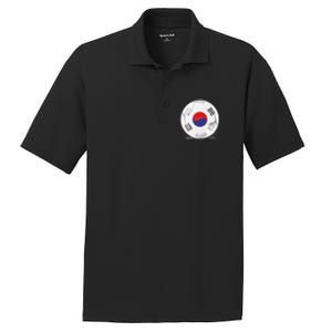 Soccer Ball Country Flag South Korea PosiCharge RacerMesh Polo