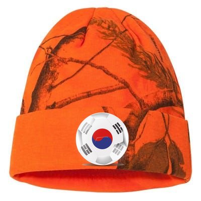 Soccer Ball Country Flag South Korea Kati Licensed 12" Camo Beanie