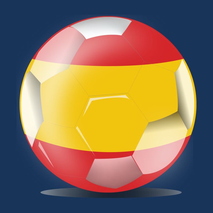 Soccer Ball Country Flag Spain Bag