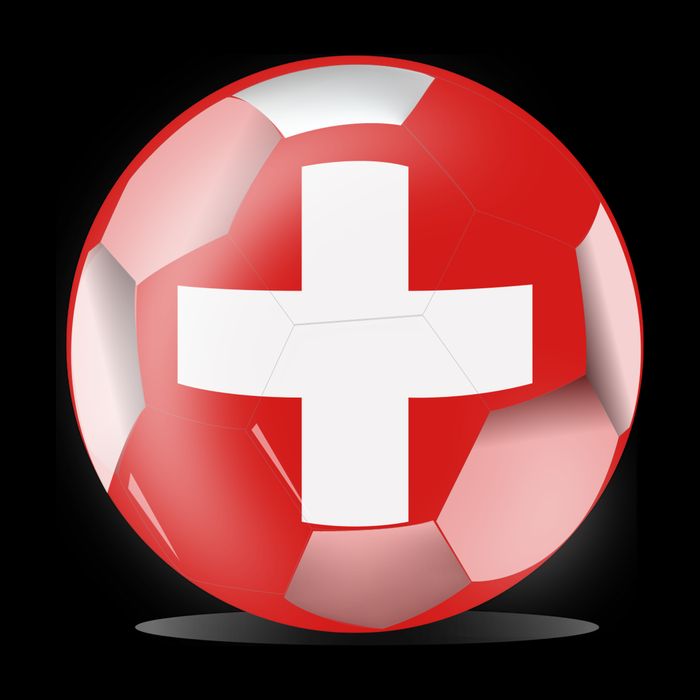 Soccer Ball Country Flag Switzerland Impact Tech Backpack