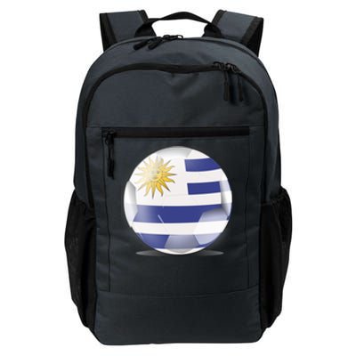 Soccer Ball Country Flag Uruguay Daily Commute Backpack