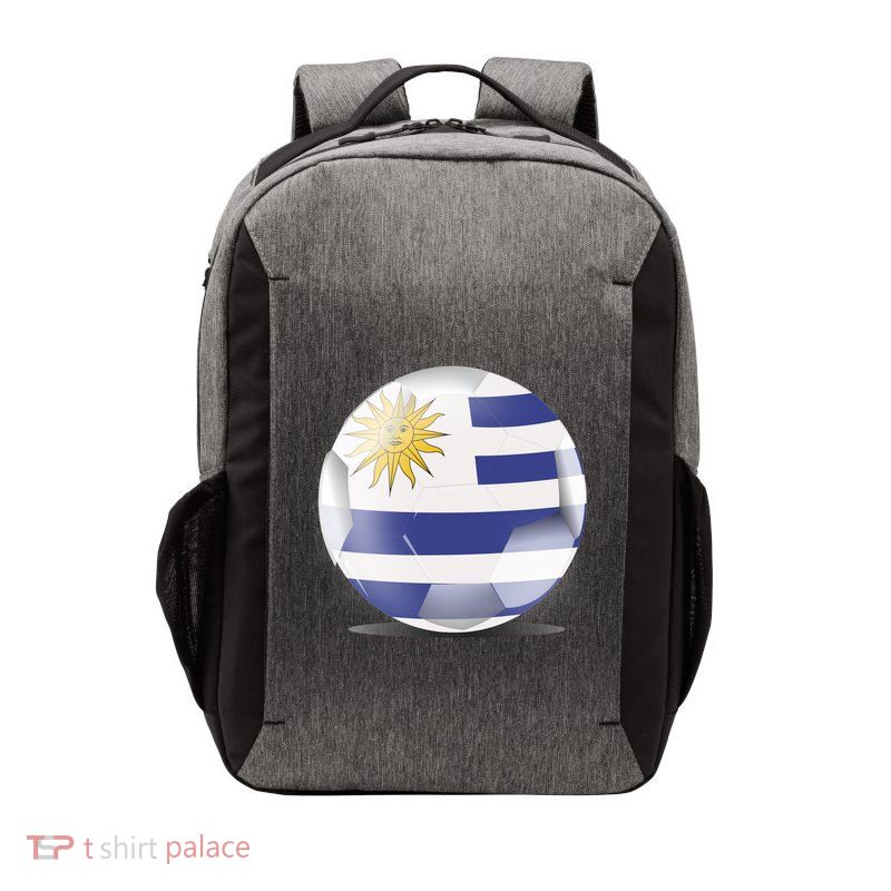 Soccer Ball Country Flag Uruguay Vector Backpack