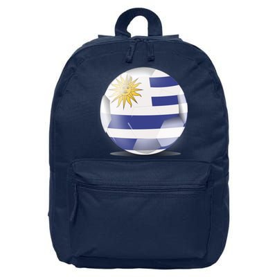 Soccer Ball Country Flag Uruguay 16 in Basic Backpack