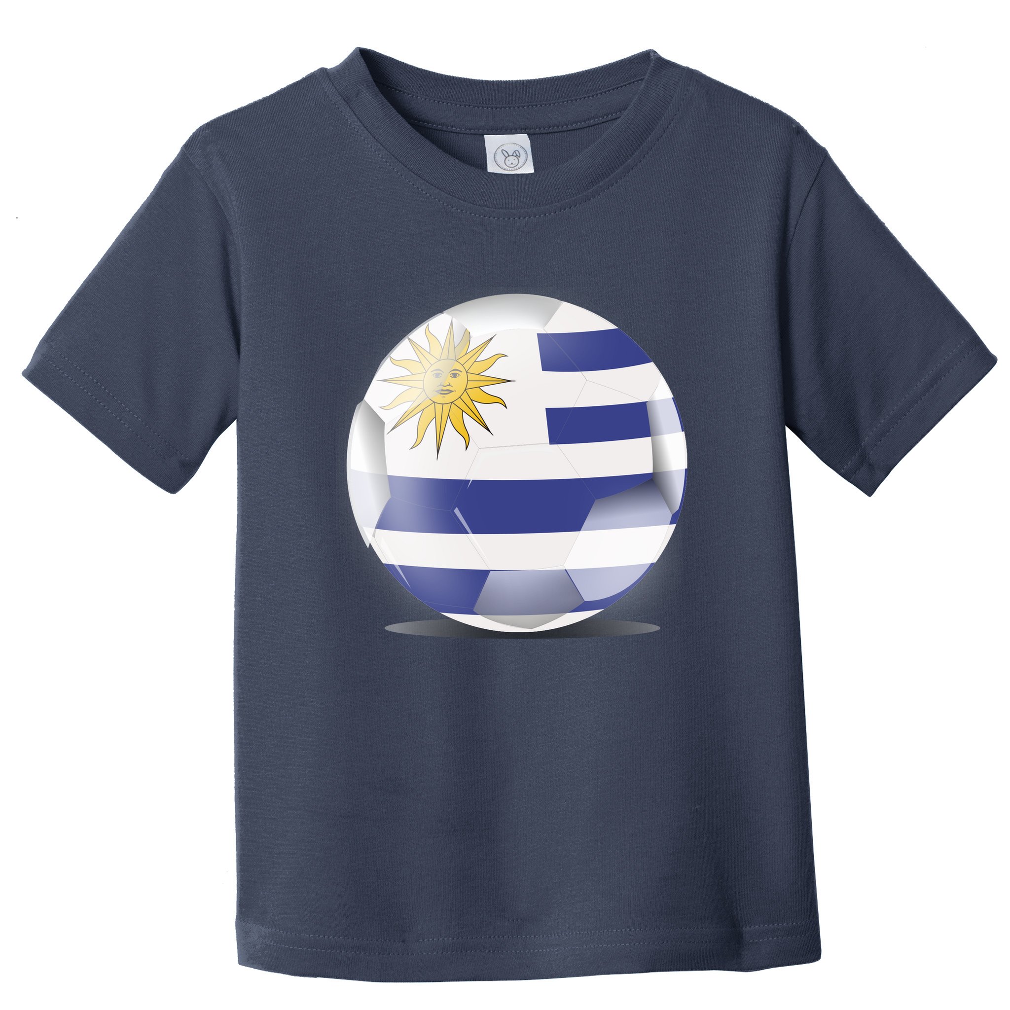 Soccer Ball Country Flag Uruguay Toddler T-Shirt