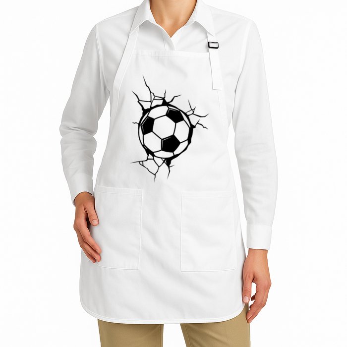 Soccer Ball Crashing Into Wall Apron