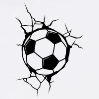 Soccer Ball Crashing Into Wall Apron