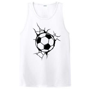 Soccer Ball Crashing Into Wall PosiCharge Competitor Tank