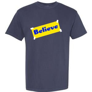 Soccer Believe Faith Coach Richmond Lasso Garment-Dyed Heavyweight T-Shirt