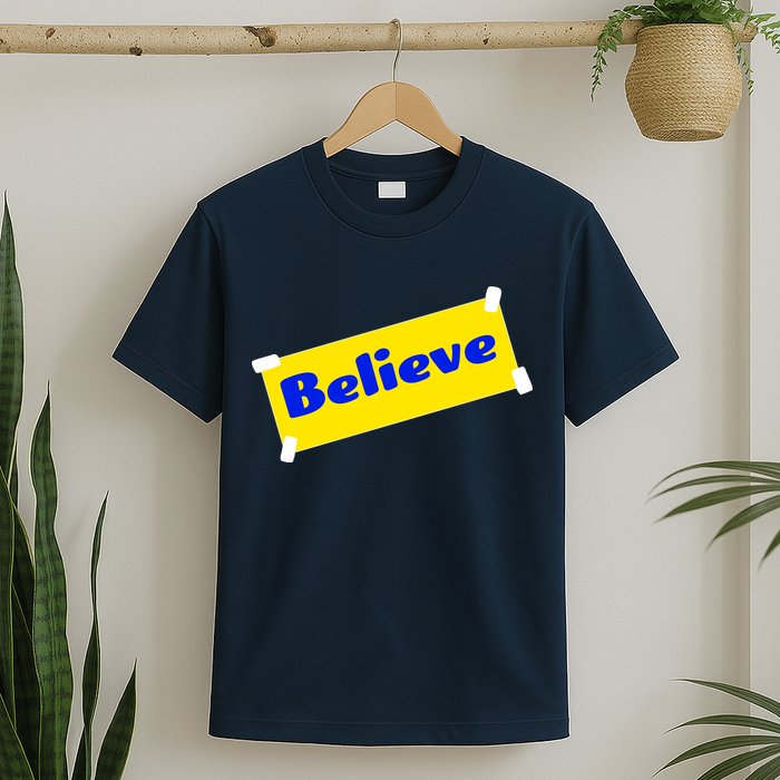 Soccer Believe Faith Coach T-Shirt