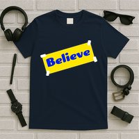 Soccer Believe Faith Coach T-Shirt