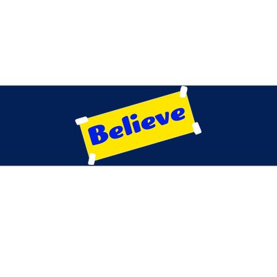 Soccer Believe Faith Coach Richmond Lasso Bumper Sticker