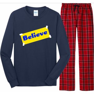 Soccer Believe Faith Coach Richmond Lasso Long Sleeve Pajama Set