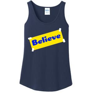 Soccer Believe Faith Coach Richmond Lasso Ladies Essential Tank