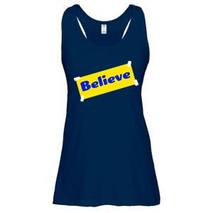 Soccer Believe Faith Coach Richmond Lasso Ladies Essential Flowy Tank