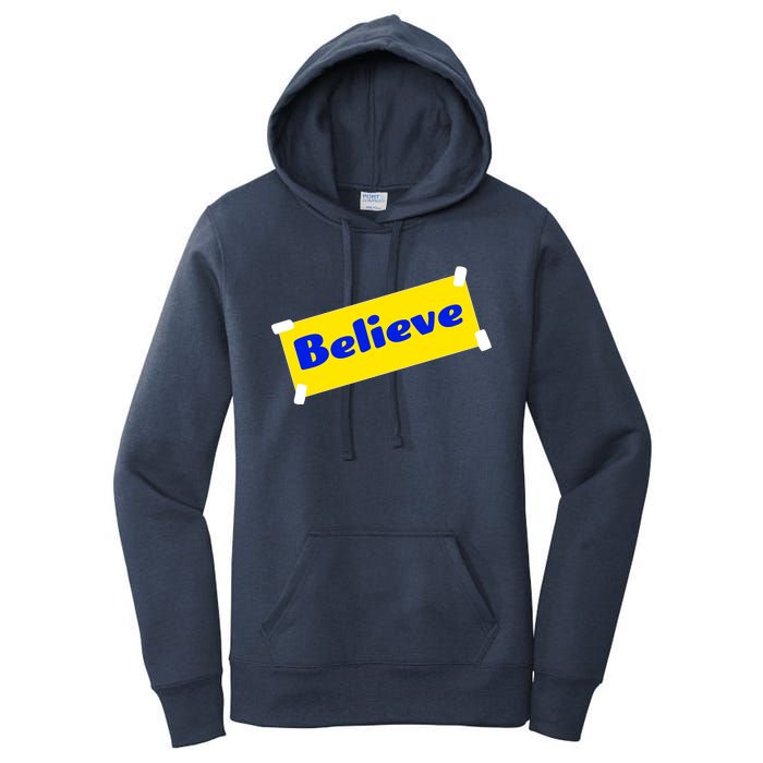 Soccer Believe Faith Coach Richmond Lasso Women's Pullover Hoodie