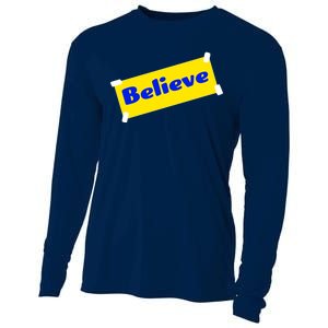 Soccer Believe Faith Coach Richmond Lasso Cooling Performance Long Sleeve Crew