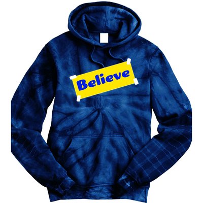 Soccer Believe Faith Coach Tie Dye Hoodie