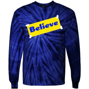 Soccer Believe Faith Coach Richmond Lasso Tie-Dye Long Sleeve Shirt