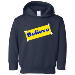 Soccer Believe Faith Coach Richmond Lasso Toddler Hoodie