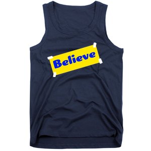 Soccer Believe Faith Coach Richmond Lasso Tank Top