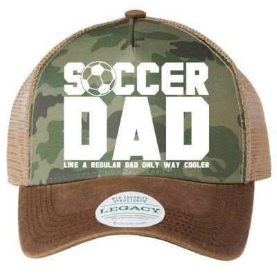 Soccer Dad Like A Regular Dad But Way Cooler Legacy Tie Dye Trucker Hat