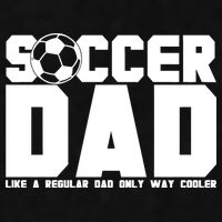 Soccer Dad Like A Regular Dad But Way Cooler Ladies PosiCharge Tri-Blend Wicking Tank