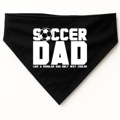 Soccer Dad Like A Regular Dad But Way Cooler USA-Made Doggie Bandana