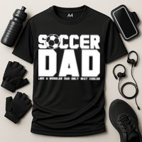 Soccer Dad Like A Regular Dad But Way Cooler Performance Shirt