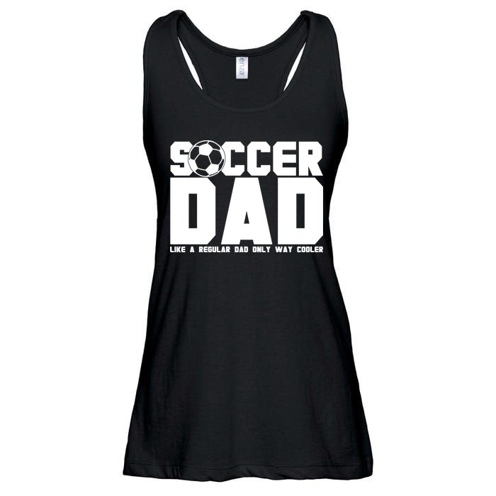 Soccer Dad Like A Regular Dad But Way Cooler Ladies Essential Flowy Tank