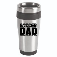 Soccer Dad Like A Regular Dad But Way Cooler 16oz Travel Tumbler