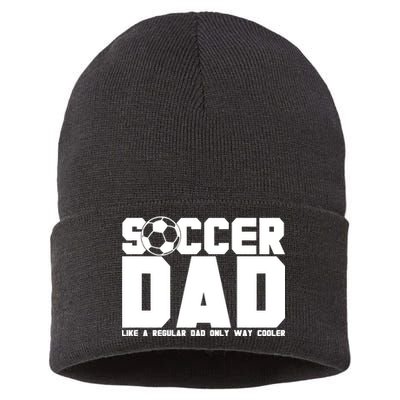 Soccer Dad Like A Regular Dad But Way Cooler Sustainable Knit Beanie