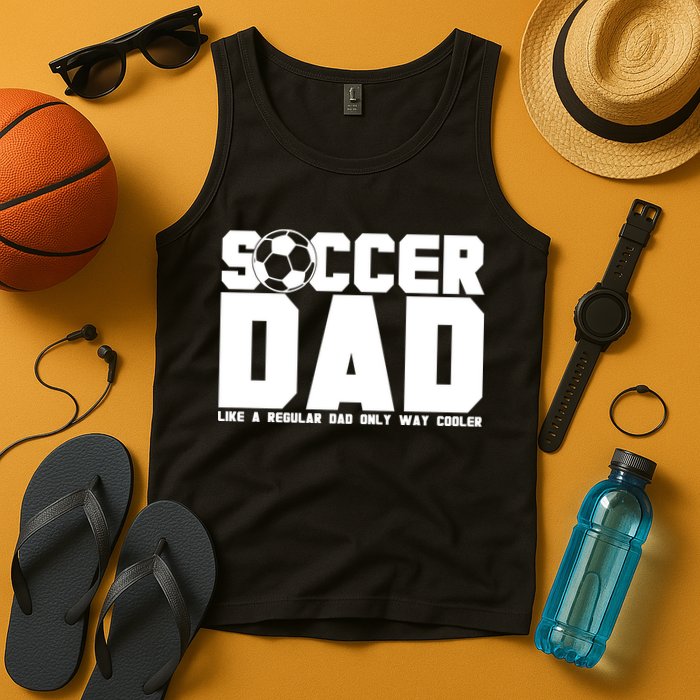 Soccer Dad Like A Regular Dad But Way Cooler Tank Top