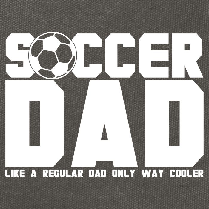Soccer Dad Like A Regular Dad But Way Cooler Cotton Canvas Backpack