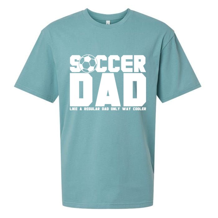 Soccer Dad Like A Regular Dad But Way Cooler Sueded Cloud Jersey T-Shirt