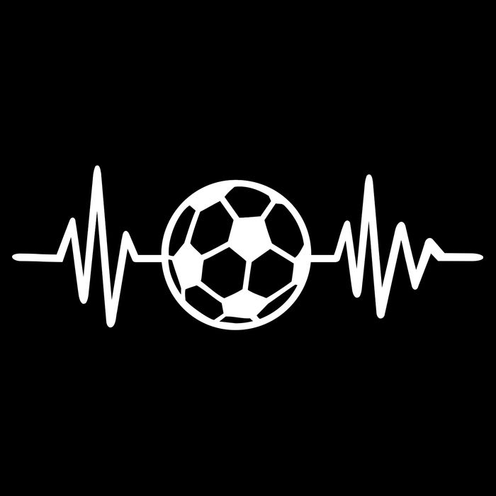 Soccer Futbol Heartbeat Pulse Flatbill Hat