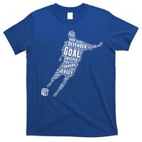 Soccer Futbol Player Word Art T-Shirt