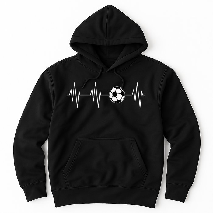 Soccer Heart Beat Hoodie
