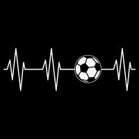 Soccer Heart Beat Long Sleeve Shirt