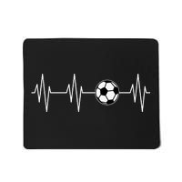 Soccer Heart Beat Mousepad