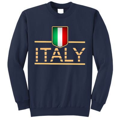 Soccer Italian Flag Italy Fan Logo Sweatshirt