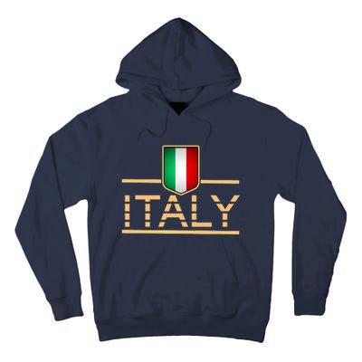 Soccer Italian Flag Italy Fan Logo Tall Hoodie