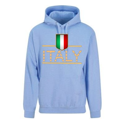 Soccer Italian Flag Italy Fan Logo Unisex Surf Hoodie