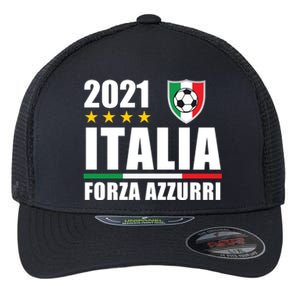 Soccer Italian Forza Azzurri Italian Pride Flexfit Unipanel Trucker Cap