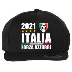 Soccer Italian Forza Azzurri Italian Pride Wool Snapback Cap