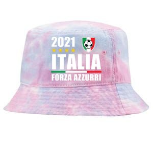 Soccer Italian Forza Azzurri Italian Pride Tie-Dyed Bucket Hat