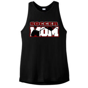 Soccer Mom Logo Ladies PosiCharge Tri-Blend Wicking Tank